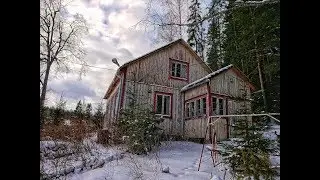 Abandoned house - Winter exploring Finland