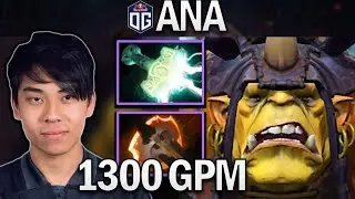 OG.ANA ALCHEMIST WITH BATTLEFURY AND MJOLNIR - DOTA 2 7.29 GAMEPLAY