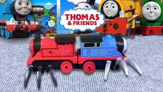 Thomas and Friends Toys Unboxing Review ASMR | Thomas & Friends Race & Chase RC, Thomas Backpack