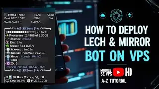 Leech Mirror Bot Deploy On VPS | Telegram Leech Mirror Bot | Easy VPS Setup Step by Step (Hindi)