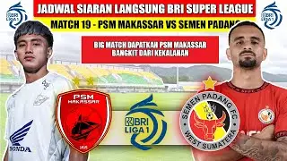 Jadwal Siaran Langsung Bri Liga 1 2026 ~ PSM Makassar Vs Semen Padang ~ Head To Head