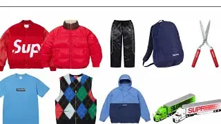 Supreme SS24 Week 1 Full Droplist And Prices!!