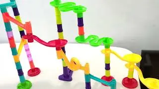 Marble Run ASMR - Lego Steep Tower | Sandat TV
