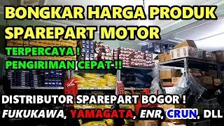 DISTRIBUTOR SPAREPART MOTOR TERPERCAYA: BUKA BUKAAN HARGA TERBAIK + BARANG VARIASI SPAREPART BOGOR