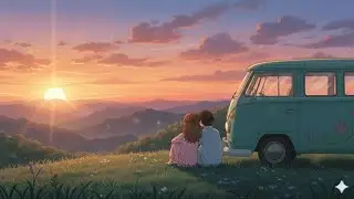 Rainy day in the mobile home 🌧️🚐|Ghibli-style video | KumiLeaf |