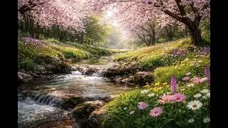 Spring Meditation Music | Peaceful Nature Sounds for Relaxation, Mindfulness & Inner Renewal
