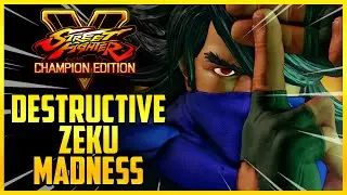 This Is Bushin-Ryu | SFV Champion Edition - How Good Is Destructive Zeku? - Balance Patch + V-Shift