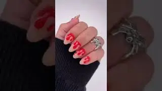 Halloween Blood Drip Nails