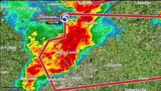 WEWS - Severe Weather Cut-In 8/20/09 [720p HD Test]