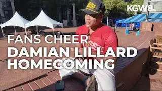 Fans celebrate news of Damian Lillard returning to Portland Trail Blazers