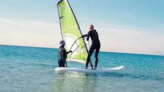 Alon Kaplan - windsurfing lesson in Nahsholim