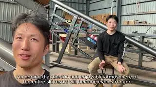 Interview to  Kentaro Tanaka about making cannon rail in RUSUTSU RESORT（2cent works LCC)