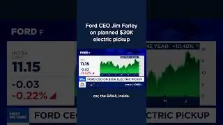Ford CEO Jim Farley on planned $30K electric pickup