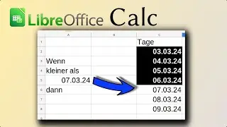 LibreOffice Calc: 3 Methoden bedingter Formatierung, um Datumsbereiche visuell hervorheben
