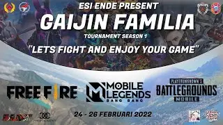 BEST OF 5 GRAND FINAL GNG VS RML || GEIJIN FAMILIA. TOURNAMENT SEASON 1 || ESI ENDE - MLBB