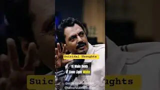 Nawazuddin Siddiqui's Suicidal Thoughts| #ytshorts #shorts#rajshamani#bollywood#actor