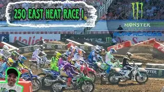 2025 SLC SUPERCROSS FINALS!! HAMSHIRE'S BIG WRECK HAMMAKER ON RAILS!! @SupercrossLive
