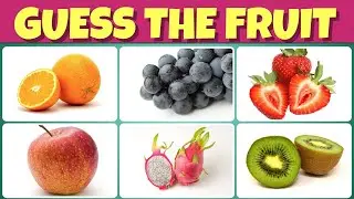 GUESS THE FRUIT 🍎 | Fruit Quiz Challenge (Can You Get Them All?)