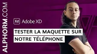 Formation Adobe Xd : Tester la maquette sur notre t&eacute;l&eacute;phone sous Adobe Xd