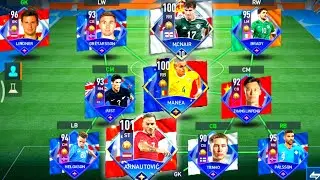 Full national hero squad build|in fifa mobile |squad building #fifamobile #fifa23