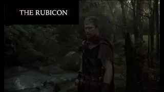 When Caesar crossed the Rubicon river - Netflix roman empire series