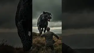 The Exmoor Beast: Britain's Mysterious Big Cat #scary #monster #shorts