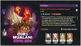 Mualani vs Emperor of Fire and Iron | Stygian Onslaught 6.3 | Genshin Impact
