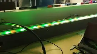 Dmx lights controlled via node js