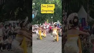 Tari Sekar Jempiring. Denfest 2025 #taribali #denpasarfestival #denpasarnow #balinesedance #shorts