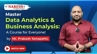 Master Data Analytics & Business Analysis A Course for Everyone! - NareshIT #dataanalysis