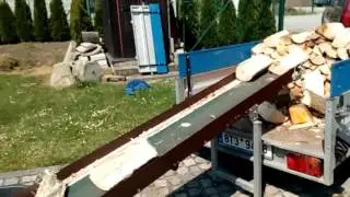 Pila se štípačkou - 2v1 (saw with a splitter)