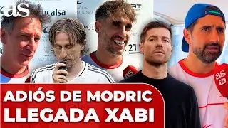 La DESPEDIDA de MODRIC y la LLEGADA de XABI ALONSO: JAVI MART&Iacute;NEZ, DE LA RED, ALFONSO P&Eacute;REZ...
