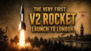 The very first V2 Rocket Launch to London.