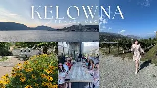 Kelowna solo travel Day 1 : Wine Tour, Check in, Waterfront Walk
