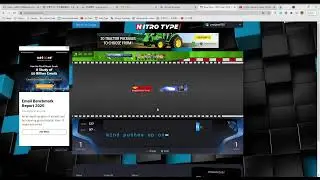 124 WPM on Nitro Type