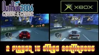 Outrun 2006 Coast 2 Coast - OG Xbox 2 Player System Link (OR2 SP tracks 15 stage Continuous)