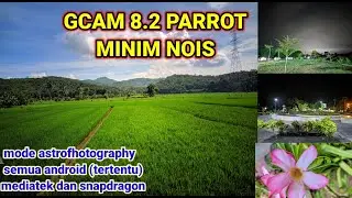 GCAM 8.2 PARROT SETINGAN MINIM NOISE || SEMUA ANDROID (tertentu)