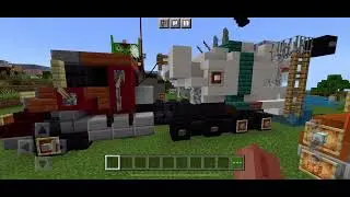 Minecraft cement mixer￼