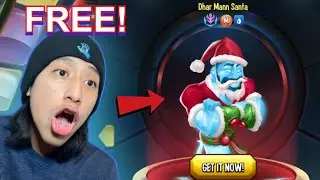 Monster Legend:How to get Dhar Mann Santa for FREE‼️