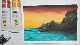 painting landscape | painting for beginners | acrylic paintings | art by painting Blog