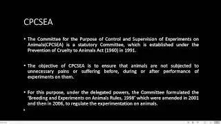 Animal welfare board of India and CPCSEA