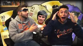 BLINDFOLDED GUESS WHO FIFA PACKS w/ INSANE 200K PLAYER!! - FIFA 16 PACK OPENING