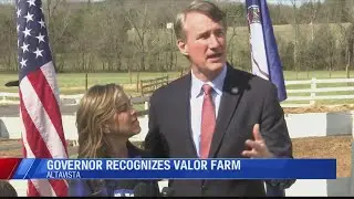 Gov. and First Lady recognize Valor Farm with inaugural award