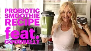 Healthy Probiotic Smoothie Recipe | Boost Your Green Smoothie with GoodBelly