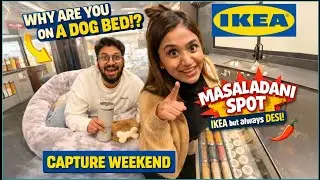 Found him on a Dog bed-Ikea 😂 | Desi Couple Fun at Festival Plaza