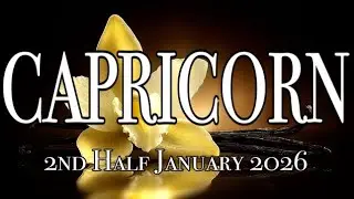 Capricorn ♑️ Sa Ikalawang Kalahati Ng Buwan Na Nanaisin Mong Malaman Jan.2026
