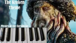 The Kraken Theme - Pirates of the Caribbean - Piano Cover