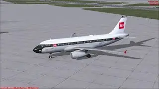 FSX Live: BAW 958  EGLL-EDMM BEA Retro A319