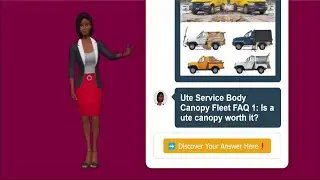 Ute Service Body Canopy Fleet FAQ 1: Is a ute canopy worth it❓ by TruckTopperSupplier