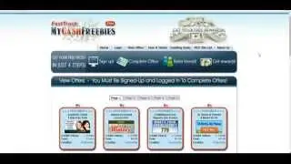 how to set up fast track and express my cash freebies for free and fast